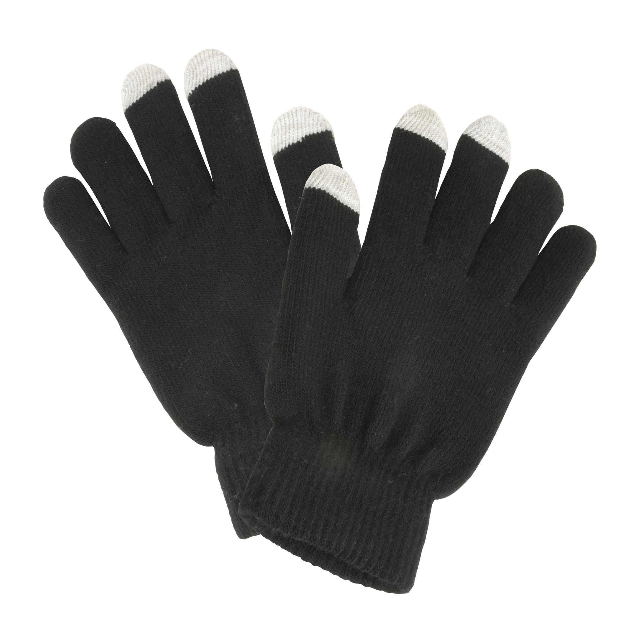 Guanti in acrilico con punte delle dita in materiale conduttore per smartphone Guanti in acrilico con punte delle dita in materiale conduttore per smartphone